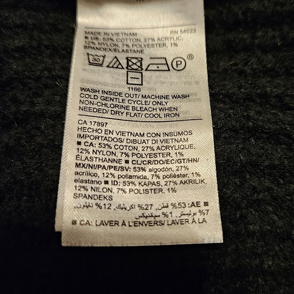 Old Navy medium women's black cowl neck sweater - Picture 2 of 5